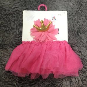 Imagine That | Lulu Girl's Tutu Dress-up Set | 2 Pieces | Pink | One Size